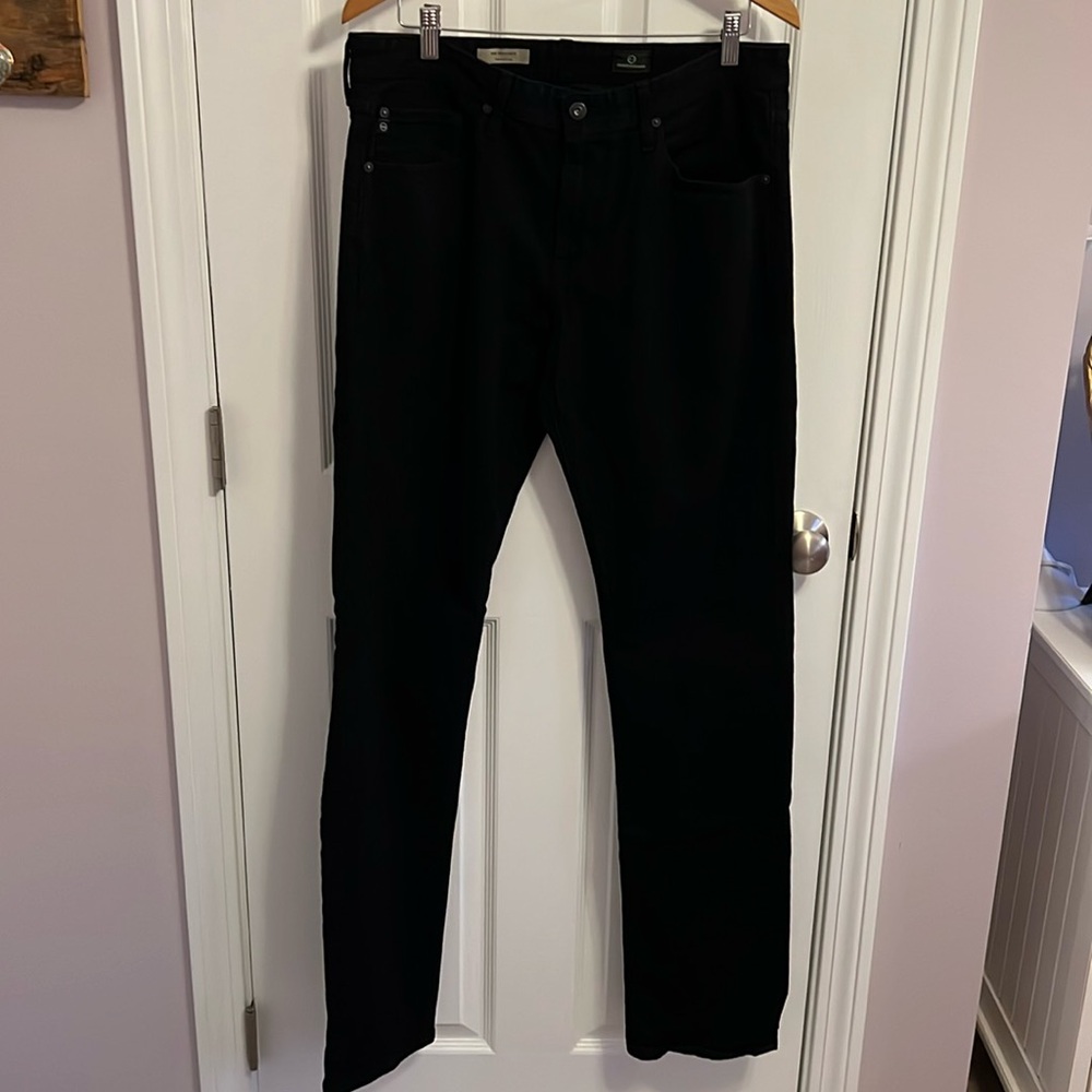 AG GRADUATE TAILORED LEG BLACK JEANS - Picture 16 of 16